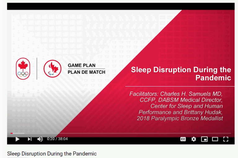 Sleep Disruption During the Pandemic