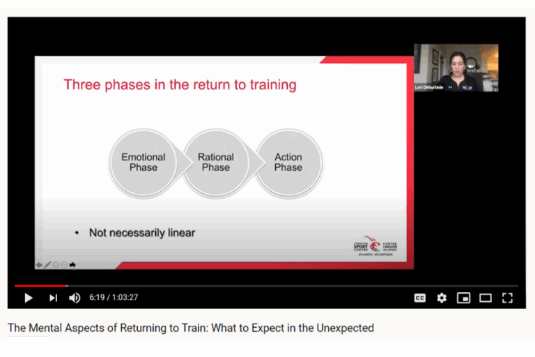 Mental Aspects of Returning to Train