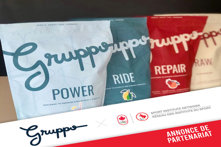 Le RISOP et Gruppo Nutrition forgent un partenariat stratégique pour alimenter les athlètes canadiens